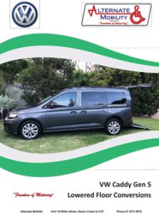 VW Caddy Gen 5 Wheelchair Conversion - Lowered Floor Conversion