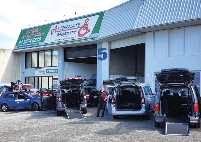 Contact ALTERNATE MOBILITY at Slacks Creek, Logan for Disability Vehicle Conversion for Wheelchairs & Mobility Scooters, Wheelchair Accessible Vehicle Conversions / Modifications 